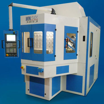 Centre d'usinage CNC 3 axes - WINFLEX GLASS  - EMISSA - universel / pour verre / orbital
