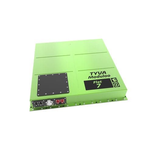 Système de batteries lithium - Flat 7 - TYVA Energie - plat / modulaire / pour véhicule électrique