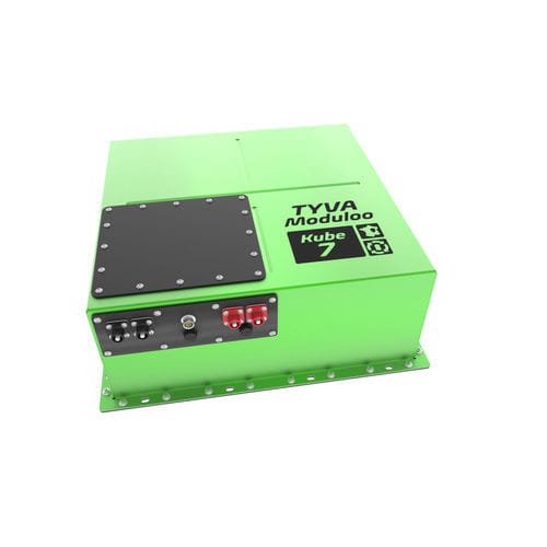 Système de batteries lithium - Kube 7 - TYVA Energie - plat / modulaire / pour véhicule électrique