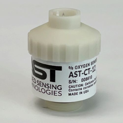 Capteur d'oxygène électrochimique - SRX-CT-12 - AST - Applied Sensing Technologies - niveau de pourcentage / à longue durée de vie / pour applications médicales