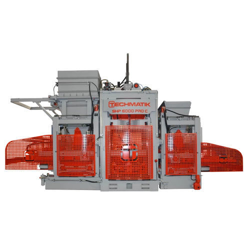 Machine de fabrication de blocs en béton -  SHP 6000 PRO C  - Techmatik - automatique