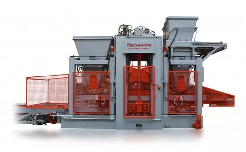 Machine de fabrication de blocs en béton - SHP 5000 PRO C - Techmatik - automatique