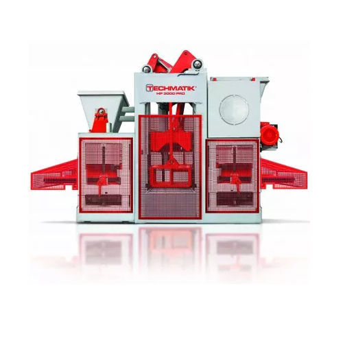 Machine de fabrication de blocs en béton - HP 3000 PRO - Techmatik - stationnaire