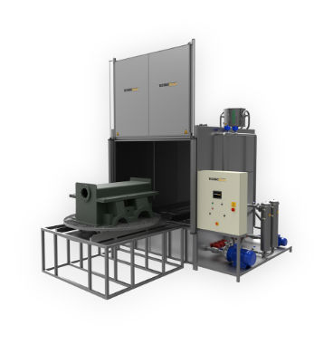 Machine de lavage par aspersion - TechSpray FH series - TECHNOWASH S.A. - automatique / industrielle / en inox