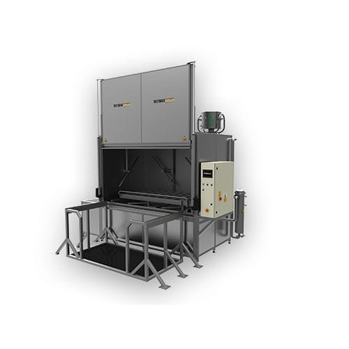 Machine de lavage par aspersion - TechSpray FP series - TECHNOWASH S.A. - automatique / industrielle / de pièces