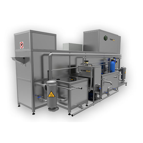 Système de lavage par aspersion - TechLine SD - TECHNOWASH S.A. - à sec / par immersion / automatique