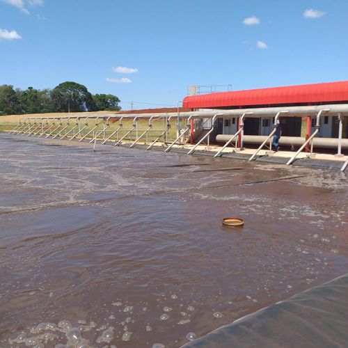 Aérateur pour traitement d'eau - Bio água engenharia - de surface / à disque / à fines bulles