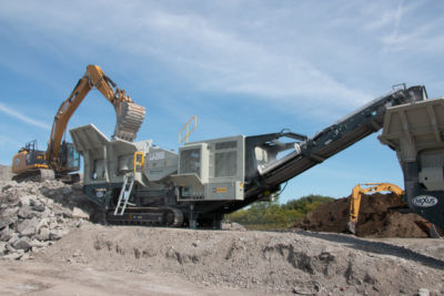 Unité de concassage à mâchoire - LJ2950 - LIPPMANN - mobile / sur chenilles