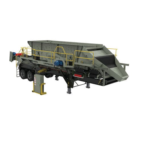 Crible mobile - L820s - LIPPMANN - pour produits en vrac / 3 fractions