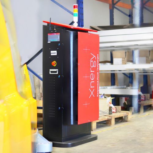 Chargeur de batterie à induction - XDC9000 - XNERGY AUTONOMOUS POWER TECHNOLOGIES PTE LTD - pour AGV / pour chariot élévateur / au sol