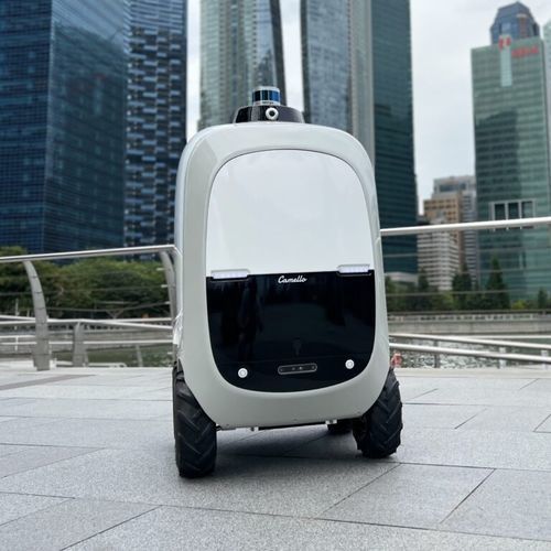 Robot de livraison pour colis - Camello - Otsaw Digital - pour utilisation en extérieur / sur roues / autonome