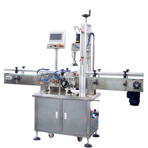 Capsuleuse en ligne - Shanghai Npack Automation Equipment Co.,ltd - linéaire / screw-on / emmanchée à la presse