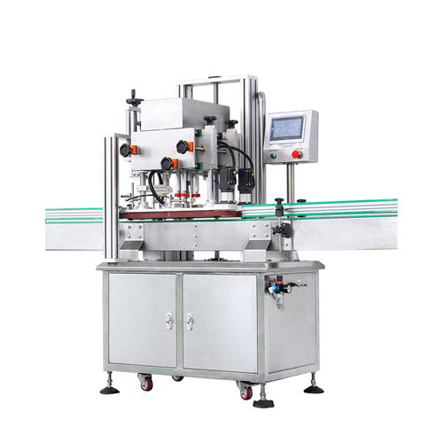 Capsuleuse linéaire - NP-PC - Shanghai Npack Automation Equipment Co.,ltd - à vis / flexible / en ligne