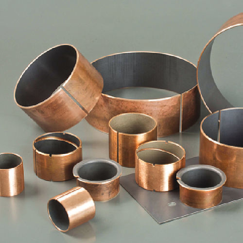 Palier lisse à bride - CSB-11 - Zhejiang Changsheng Sliding Bearing Co., Ltd. - cylindrique / en acier / en bronze