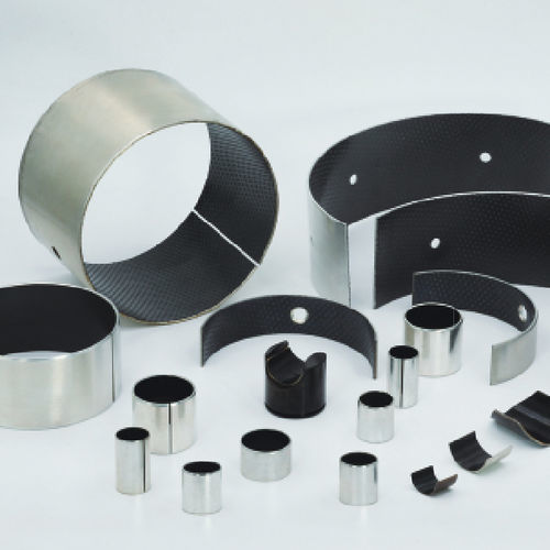 Palier lisse cylindrique - CSB-80 series - Zhejiang Changsheng Sliding Bearing Co., Ltd. - en acier au carbone / en bronze fritté / en PTFE