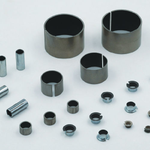 Palier lisse cylindrique - CSB-35 - Zhejiang Changsheng Sliding Bearing Co., Ltd. - à bride / en inox / en PTFE