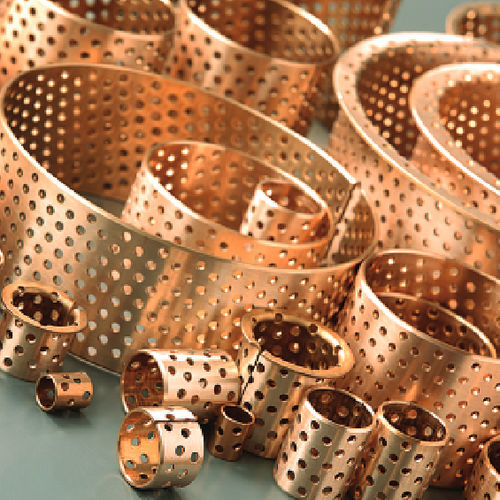 Palier lisse à bride - CSB-T90 - Zhejiang Changsheng Sliding Bearing Co., Ltd. - cylindrique / en bronze / de butée