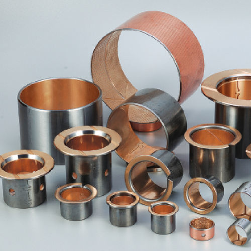 Palier lisse à bride - CSB-800 - Zhejiang Changsheng Sliding Bearing Co., Ltd. - cylindrique / en plomb / en acier