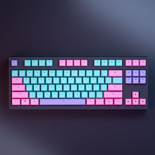 Clavier de bureau - JK-87AB - Shenzhen Justtide Tech. Co., Ltd. - à touches mécaniques / 87 touches / OEM