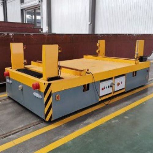 Navette de transfert sur rails automatisée - Henan Remarkable Intelligent Technology Co., Ltd. - alimentée par batterie / de palettes / pour charges lourdes