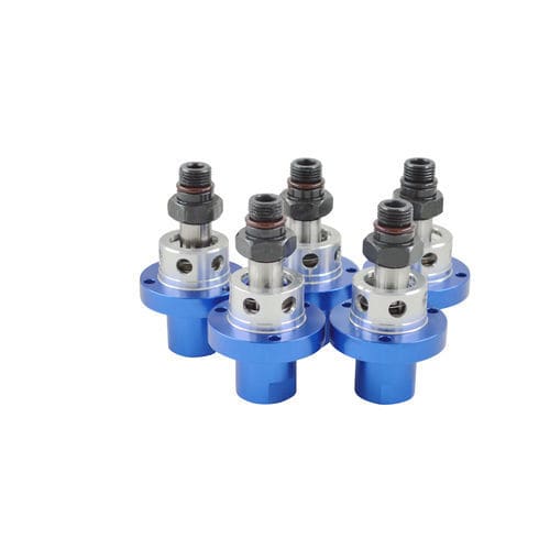 Raccord tournant pour air comprimé - 1129 - Dewel Machinery Technology Co.,Ltd - pour fluide réfrigérant / en aluminium / à visser
