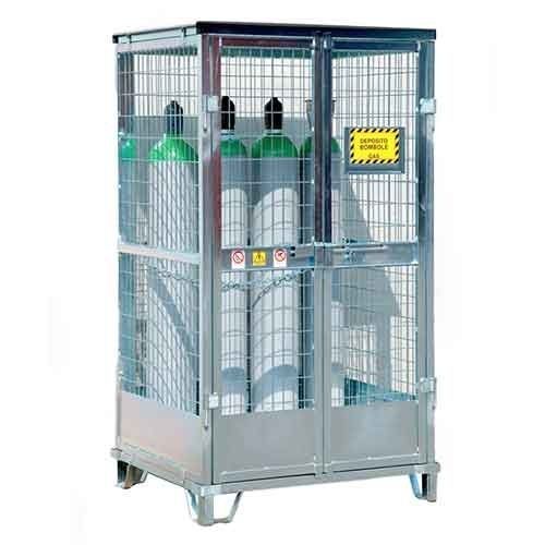 Armoire de stockage - PBO 11 CBZ - Justrite Italia SRL - au sol / à porte / en acier