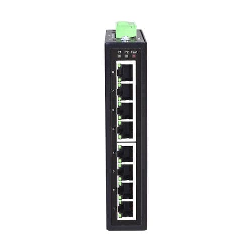 Commutateur Ethernet non administrable - RPT-1008G-X4 - Sbjlink/Subject Link Inc. - 8 ports / Gigabit Ethernet / sur rail DIN