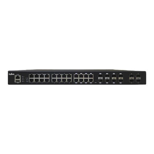 Commutateur Ethernet administrable - FLC-3028G-8C4F-AD-X2 - Sbjlink/Subject Link Inc. - 28 ports / de niveau 2 / Gigabit Ethernet