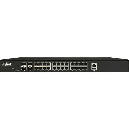 Commutateur Ethernet administrable - FLC-3028X-4F-AD-X2 - Sbjlink/Subject Link Inc. - 28 ports / Gigabit Ethernet / de niveau 3