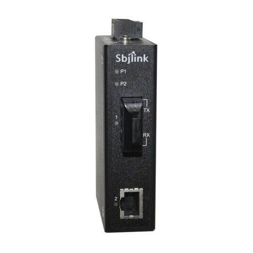 Convertisseur industriel - HNT-1401FM/FS-T-X6R - Sbjlink/Subject Link Inc. - média / Ethernet média / Ethernet vers fibre optique