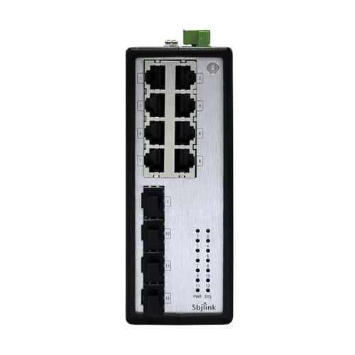 Commutateur Ethernet industriel - RPT-2012G-4F-T-X6M - Sbjlink/Subject Link Inc. - administrable / 12 ports / Gigabit Ethernet