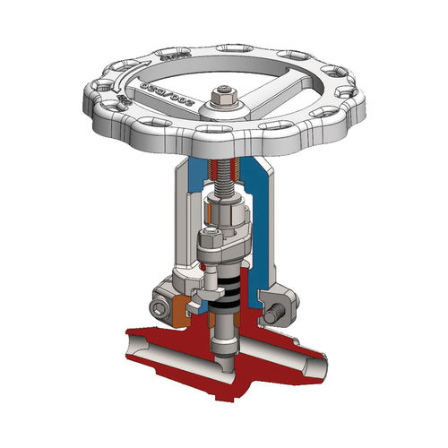Vanne à soupape - V4 series - FLAPCON VALVES AND AUTOMATION SYSTEMS CO LTD - avec volant / pour huile / pour gaz