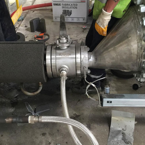 Vanne à boisseau sphérique - HJ-BA102 - FLAPCON VALVES AND AUTOMATION SYSTEMS CO LTD - à levier / de contrôle / wafer