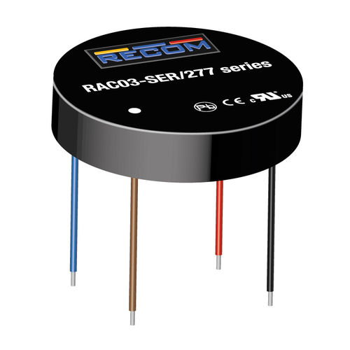Convertisseur AC/DC DC - RAC03 series  - RECOM Power - alimentation AC