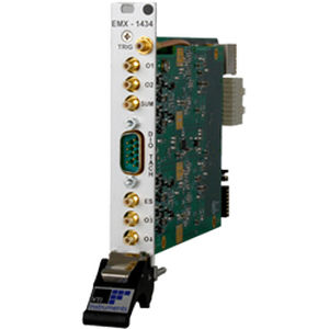 Carte d'acquisition de données PXI Express - EMX-1434 - AMETEK VTI Instruments - 4 canaux / multifonction