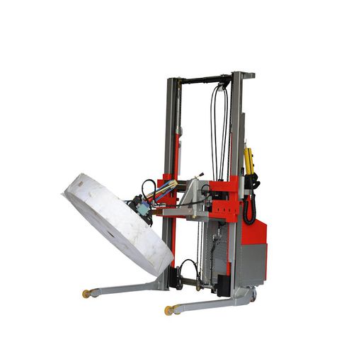 Gerbeur semi-électrique - LEV600 PALVIT - Manuvit - manuel / à conducteur accompagnant / 12 V
