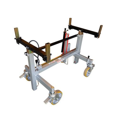 Chariot de manutention - TRANS1000 - Manuvit - pour feuilles de matériaux / pour barres en fer / hydraulique