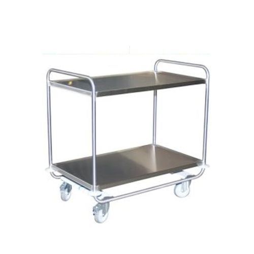 Chariot de transport - Manuvit - en acier inoxydable / 2 niveaux / 3 niveaux