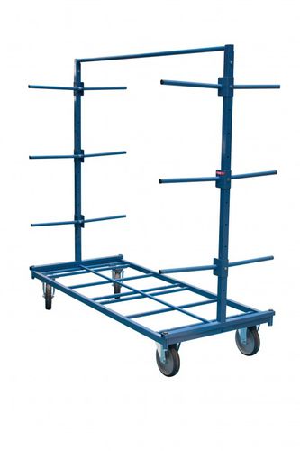 Chariot de transfert - Manuvit - d'atelier / en métal / 4 niveaux