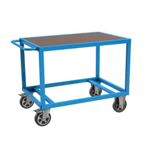 Établi en métal - Manuvit - pour atelier / mobile / pour charges lourdes