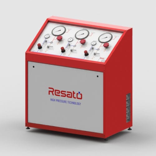 Unité de test en pression pour atelier - HBU  - RESATO High Pressure Technology - actionnée par air / à surpresseur