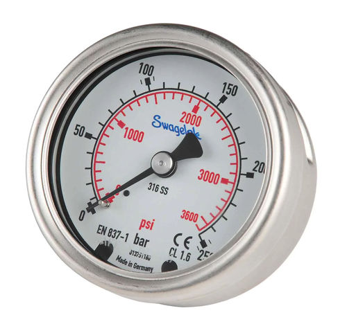 Manomètre à cadran - PG - Shaw Moisture Meters - à tube de Bourdon