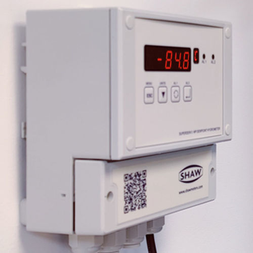 Hygromètre pour air comprimé - Superdew 3 WP - Shaw Moisture Meters - industriel / avec afficheur LED / à montage mural