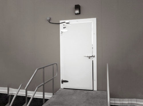 Porte battante - ColdGuard  - TMI, LLC - en PRV / en fibre de verre / pour l'intérieur