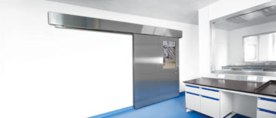 Porte coulissante - 73000  - TMI, LLC - en acier inoxydable / en acier / pour l'intérieur