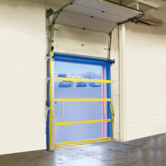 Porte à enroulement - Screen-Pro® - TMI, LLC - en aluminium / pour l'intérieur / industrielle