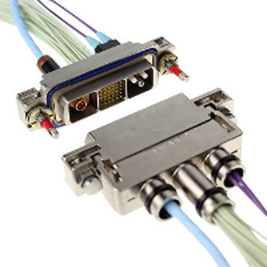 Connecteur de données - 1900SIM series - Amphenol - rectangulaire / en thermoplastique / en silicone