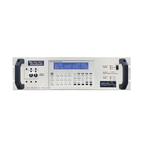 Alimentation électrique rackable - AMX series - Pacific Power Source - AC/AC / monophasée / triphasée