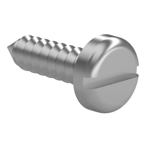 Vis à tête cylindrique bombée - DIN 7971 - Lederer - fendue