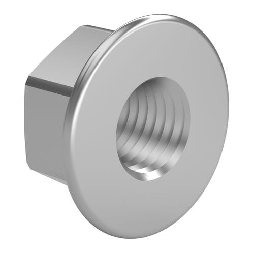 Écrou hexagonal - ISO 4161 - Lederer - à embase / en acier